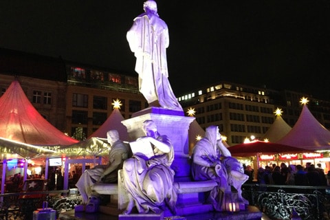 השוק ב- Spandau גרמניה