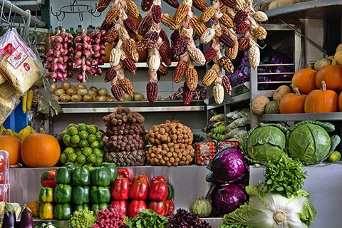 שווקי האוכל של לימה