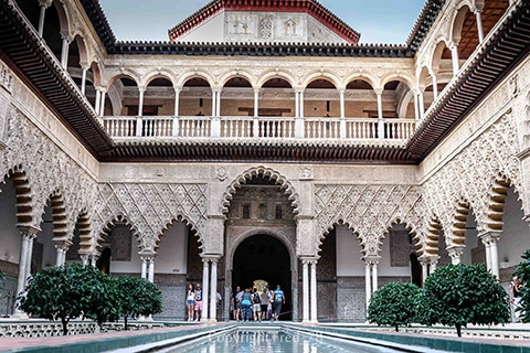 מצודת האלקזר בקורדובה דרום ספרד