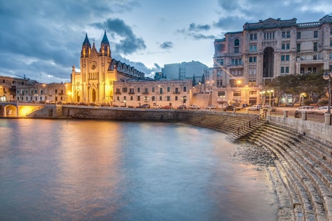 שקיעות מדהימות במלטה