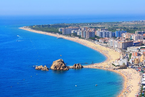 קילומטרים של חופים