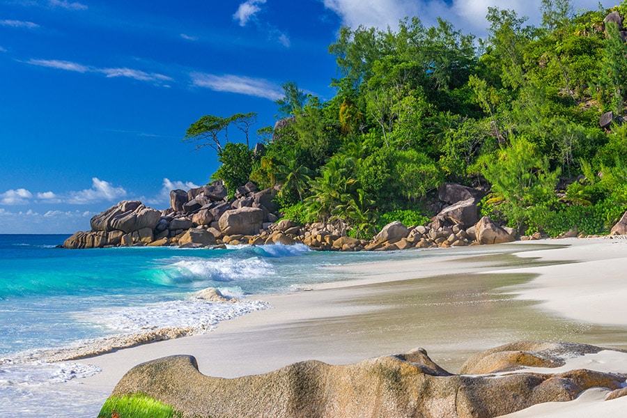 Anse Georgette באי Praslin