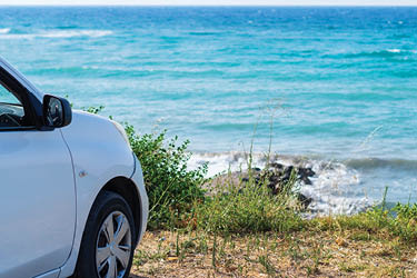 רכב עומד הים, קוס יוון