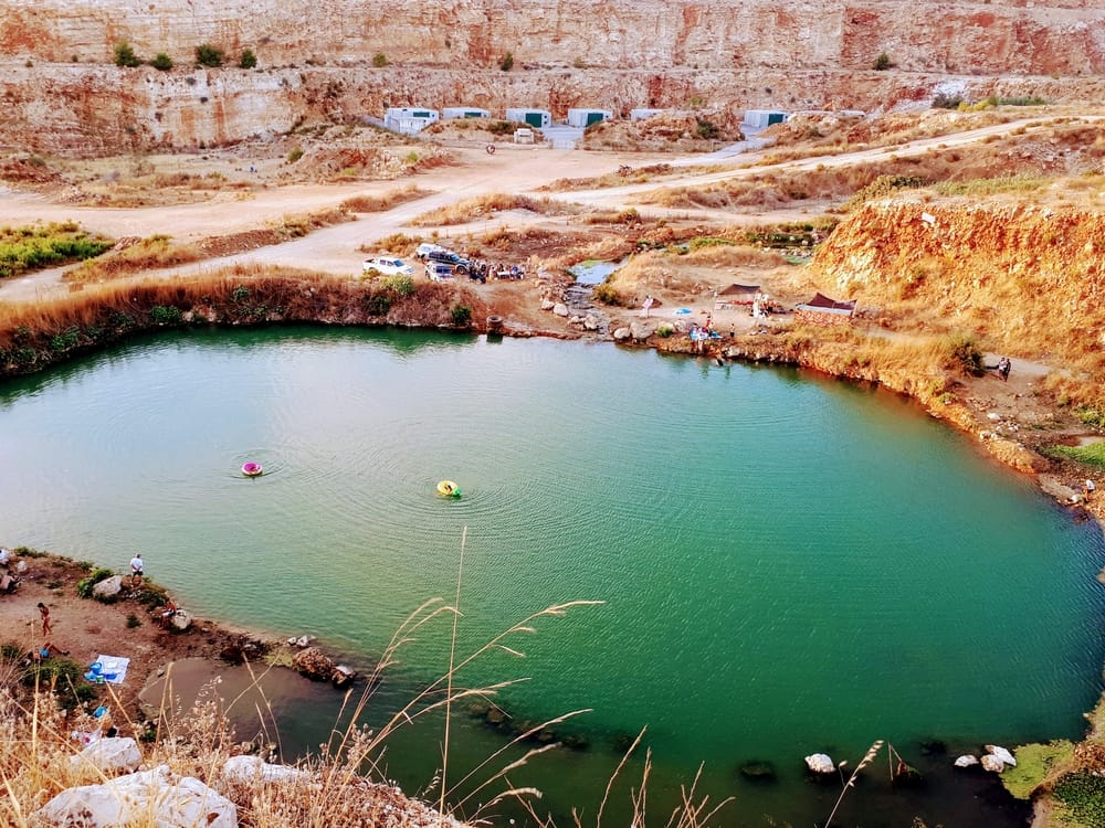 אגם המחצבה בגעתון