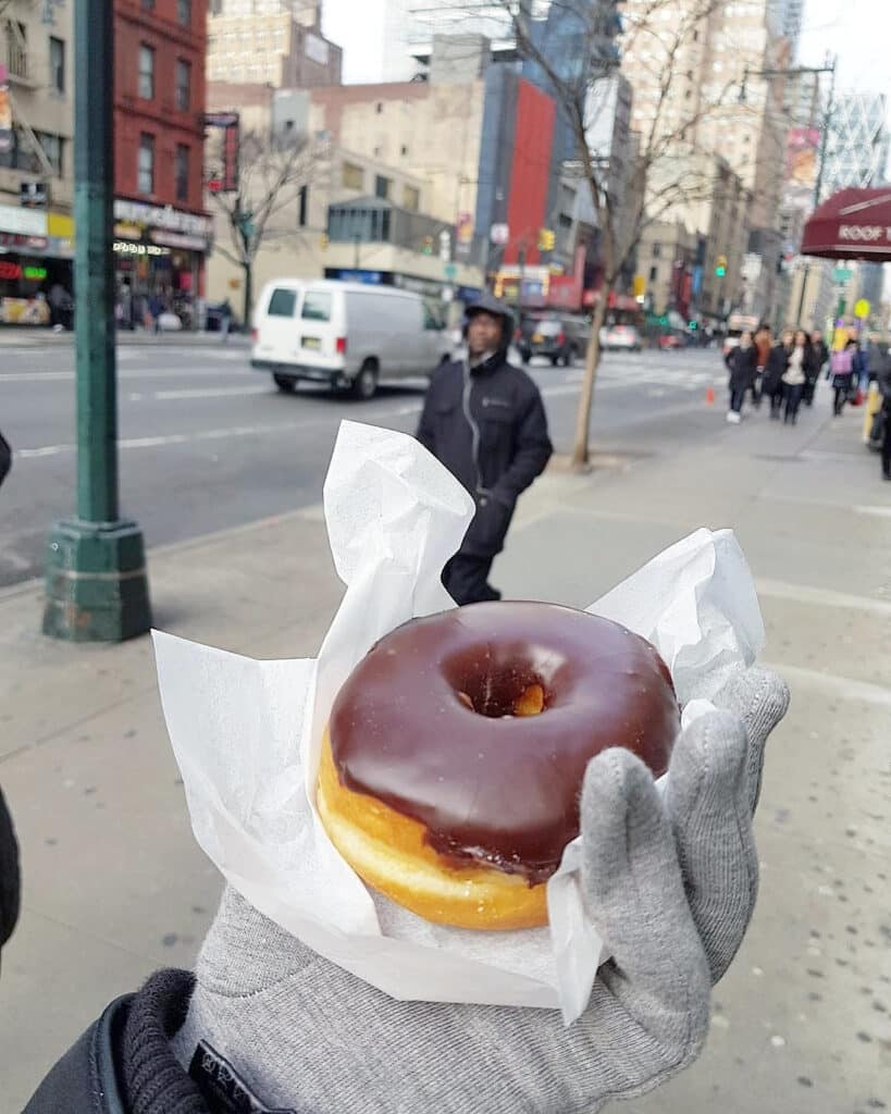 דונאטס ברחובות ניו יורק